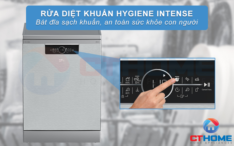 MÁY RỬA CHÉN ĐỘC LẬP BEKO BDFN36650XC 16 BỘ 5
